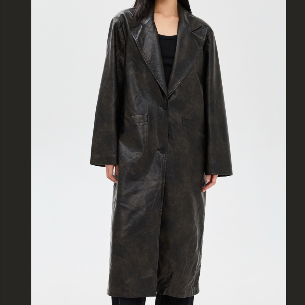 Lioness Black Leather Jacket